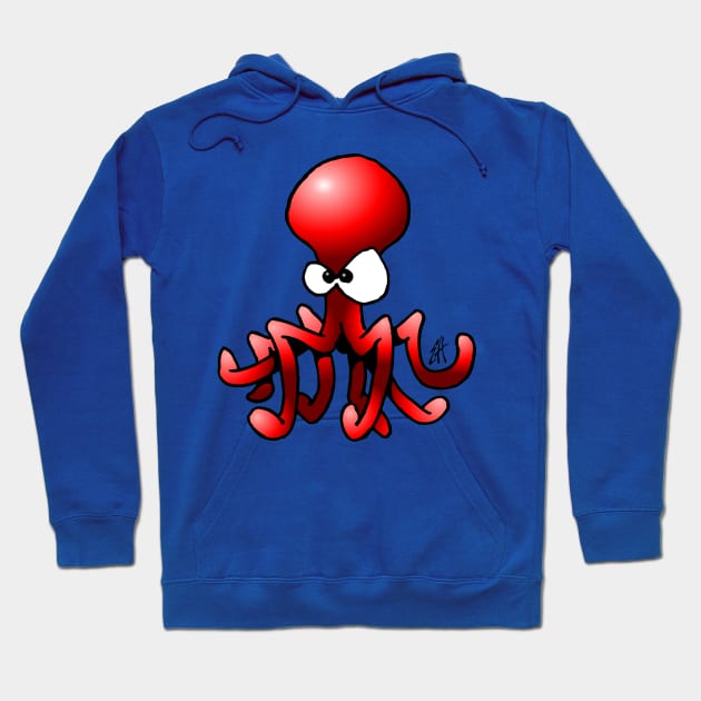 Octopus Hoodie by Cardvibes